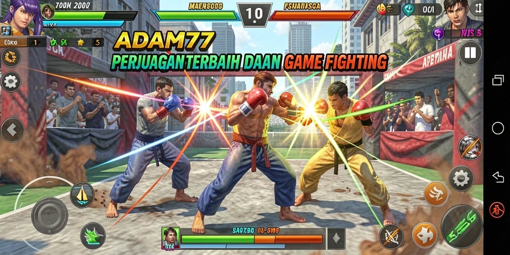 Gameplay seru dan grafis memukau dalam ADAM77.