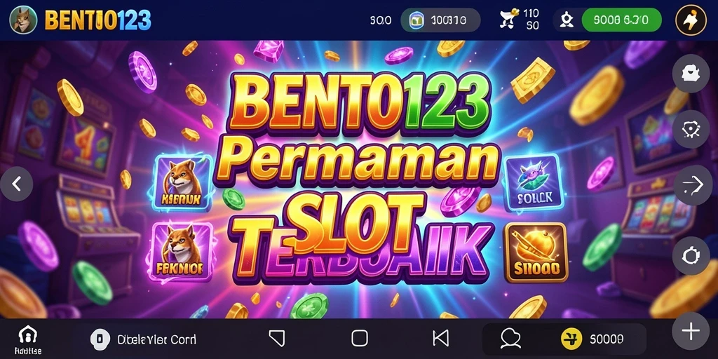 Gameplay slot BENTO123 yang menarik dan penuh warna.