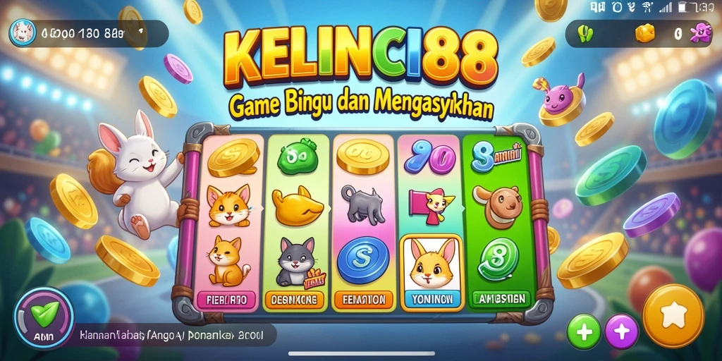 Tampilan gameplay seru di KELINCI88 yang diperuntukkan bagi penggemar Bingo.