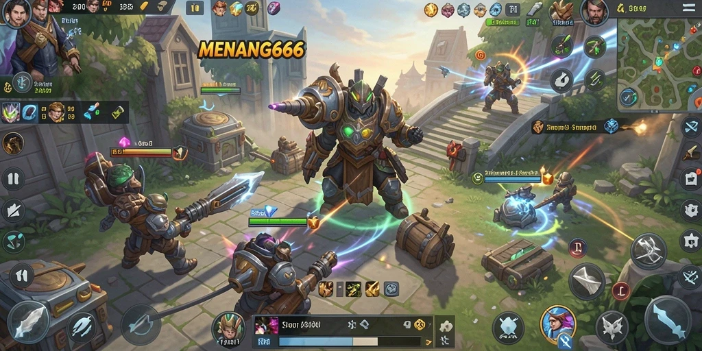 Menampilkan gameplay intens dari MENANG666 dengan strategi yang mendebarkan.